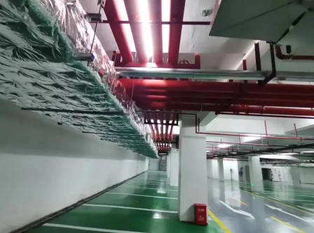 广州小区停车场消防施工